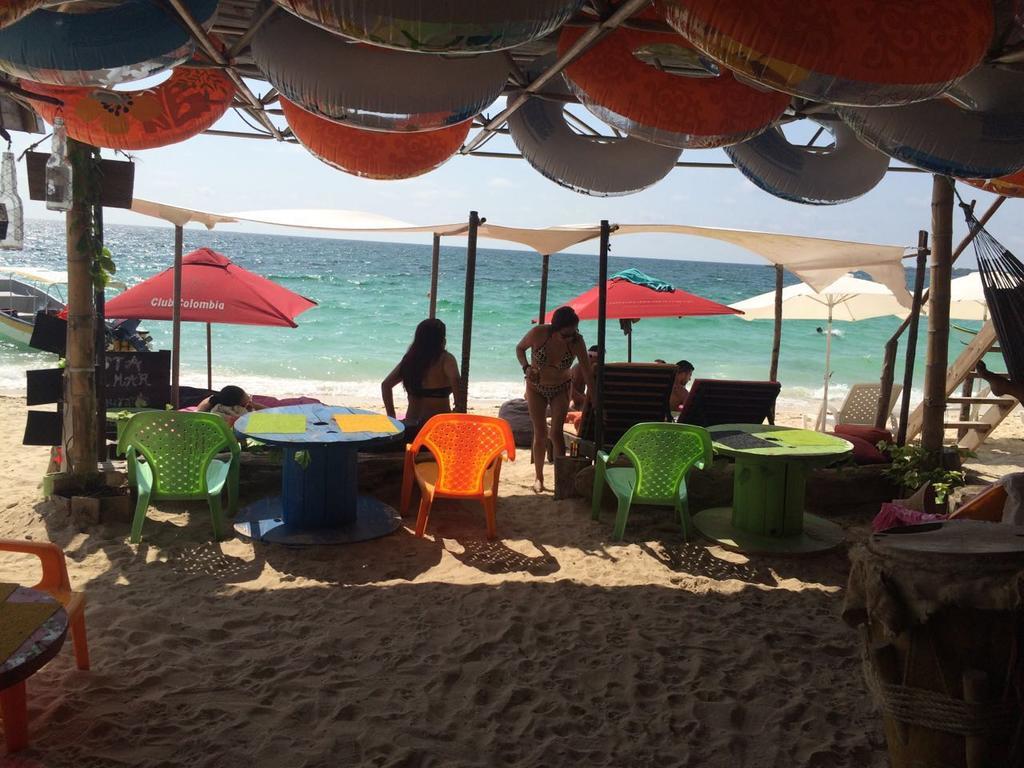 Familia Vista al Mar - Baru Hotel Bagian luar foto