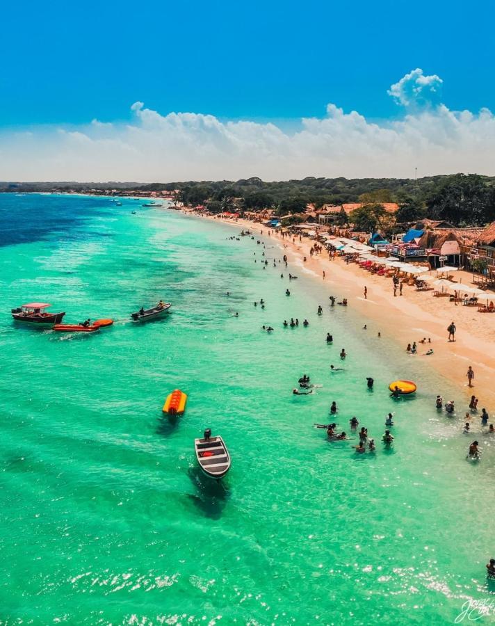 Familia Vista al Mar - Baru Hotel Bagian luar foto